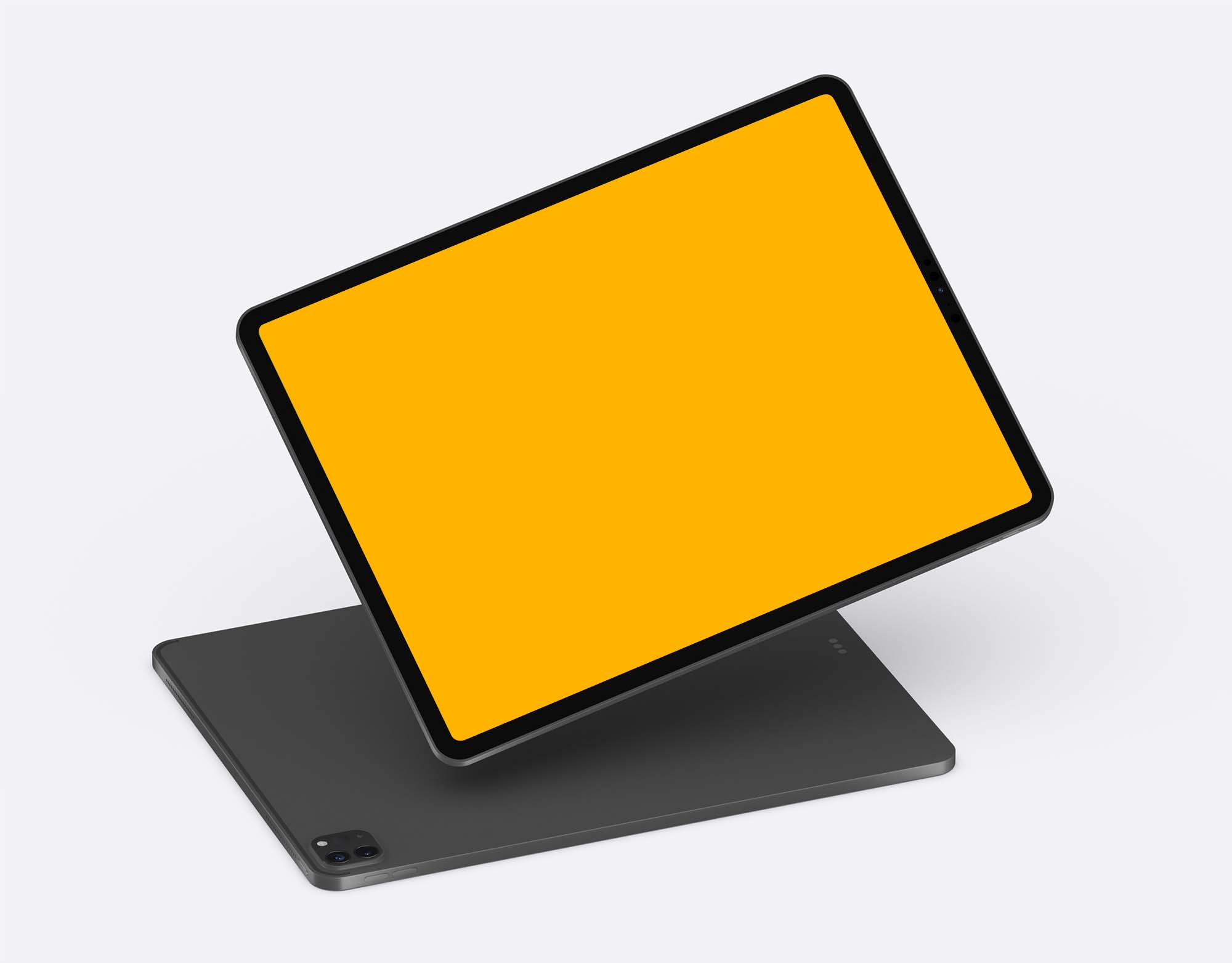 Free letter size poster mockup. Free Clay Ipad Pro Mockup Psd