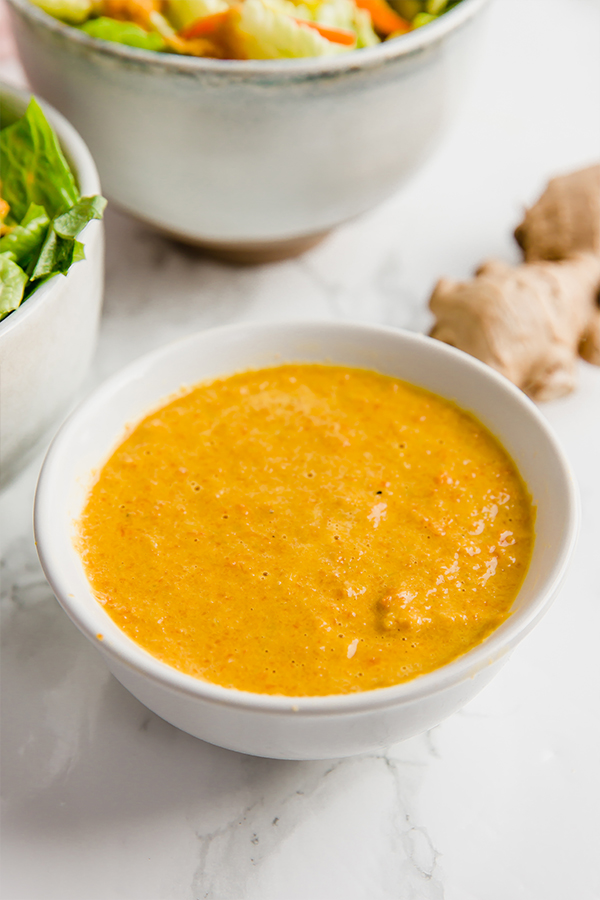 The sweetness of honey balances out bright ginger for a delicious and unique flavor. Japanese Restaurant Style Ginger Salad Dressing Gluten Free Paleo Aip Unbound Wellness