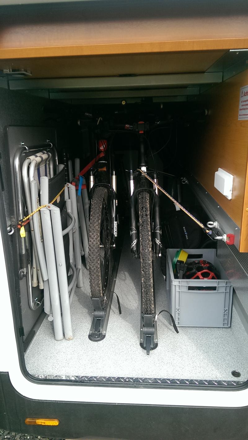 Wohnmobil markisen · caravan vorzelte · zelte · teppichbefestigung · pets. Bike Holder fÃ¼r Heckgarage - Seite 2 - Carthagoforum