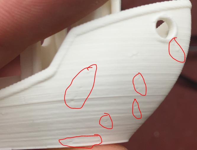 Problem Oberflache Mit Lochern