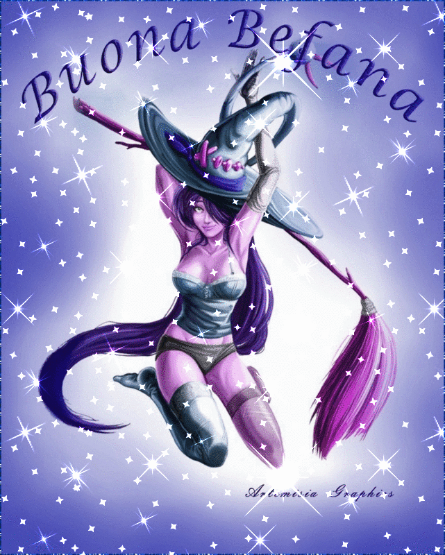 Buona Befana Epifania Card Gif Animate E Wallpaper