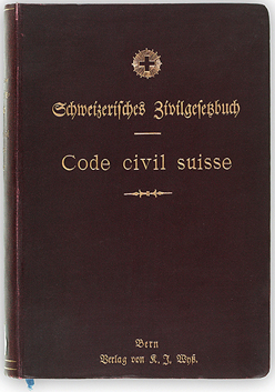 Il propose de reconnaître une tutelle . Code Civil Suisse Wikipedia