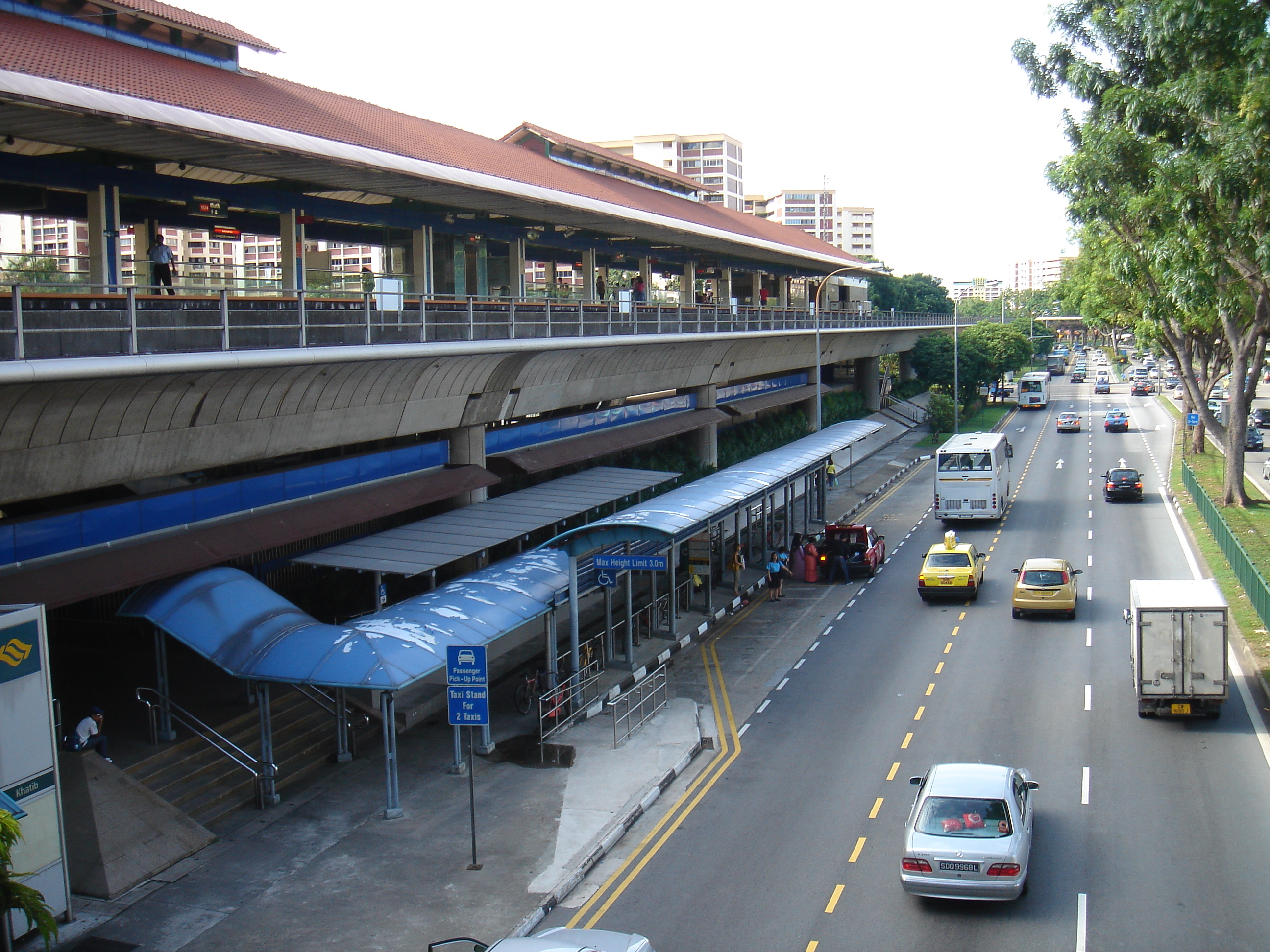 Yishun mrt station (ns13) is an elevated mass rapid transit station on the north south line in yishun, singapore. Khatib Mrt Station Simple English Wikipedia The Free Encyclopedia