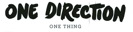 1D Logo Font - File:One Direction One Thing logo.png - Wikimedia Commons