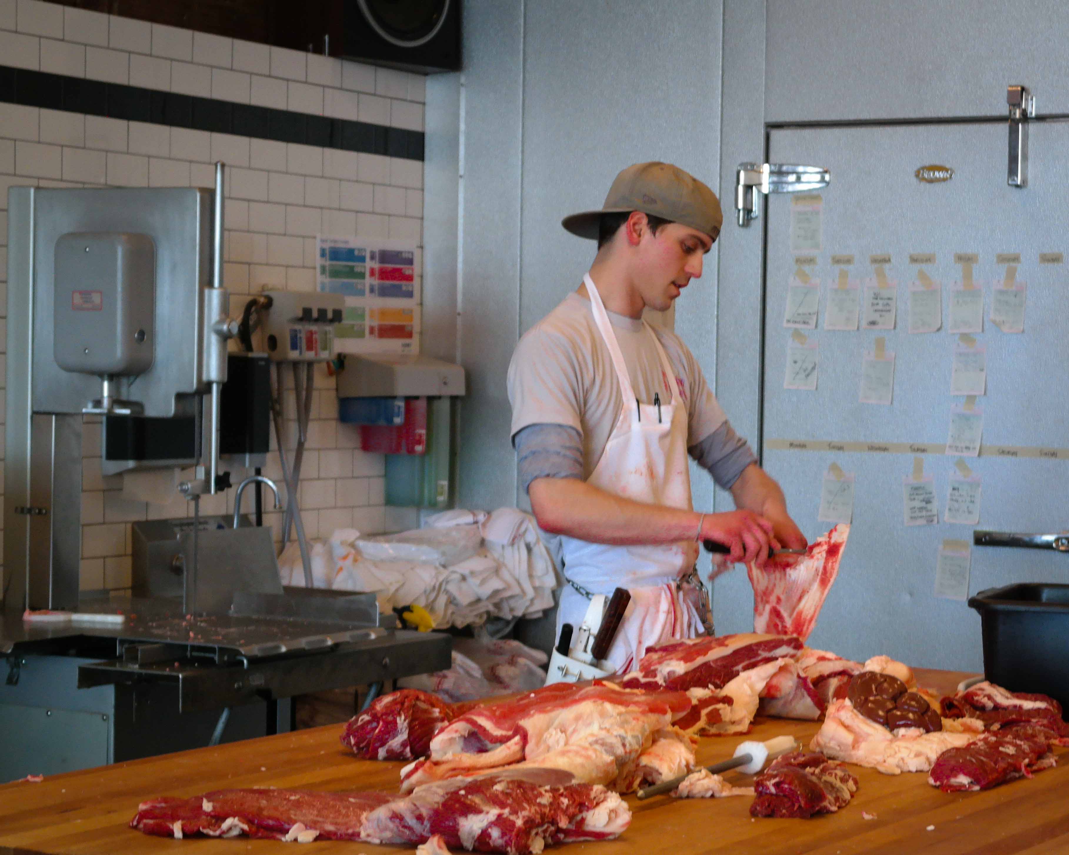 A manhattan butcher talks about his business, his customers and his craft. Butcher Wikipedia