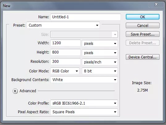 First, we want to increase the size of the canvas so that it corresponded to the parameters of the new device. Design A Landing Page Mockup In Photoshop Sitepoint