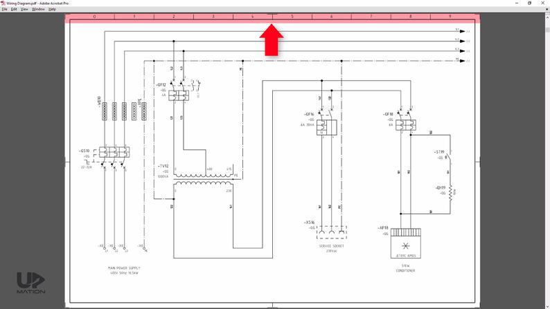 How To Read A Plc Wiring Diagram Control Panel Upmation