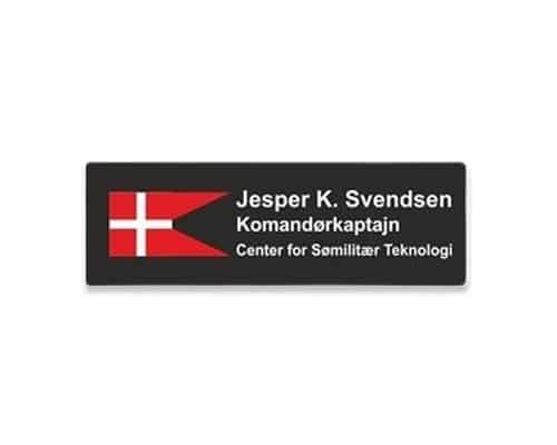 Microtop Sort med hvid tekst 7725