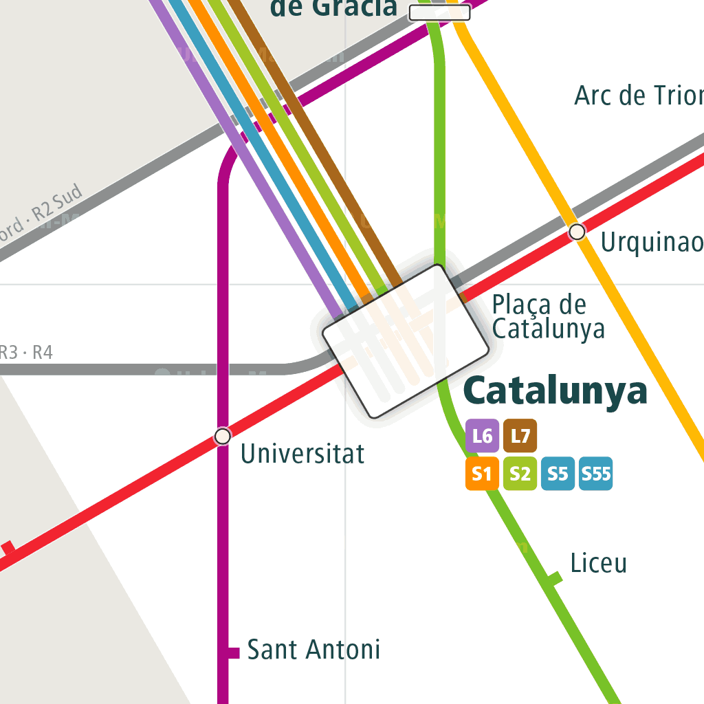 Discover how to get anywhere by searching plane, train, bus, car and ferry routes. Barcelona Rail Map City Train Route Map Your Offline Travel Guide