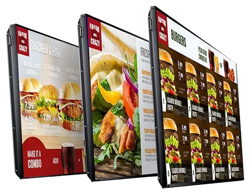 With the ability to make changes in seconds, you can . Digital Menu Boards Affordable Reliable Proven