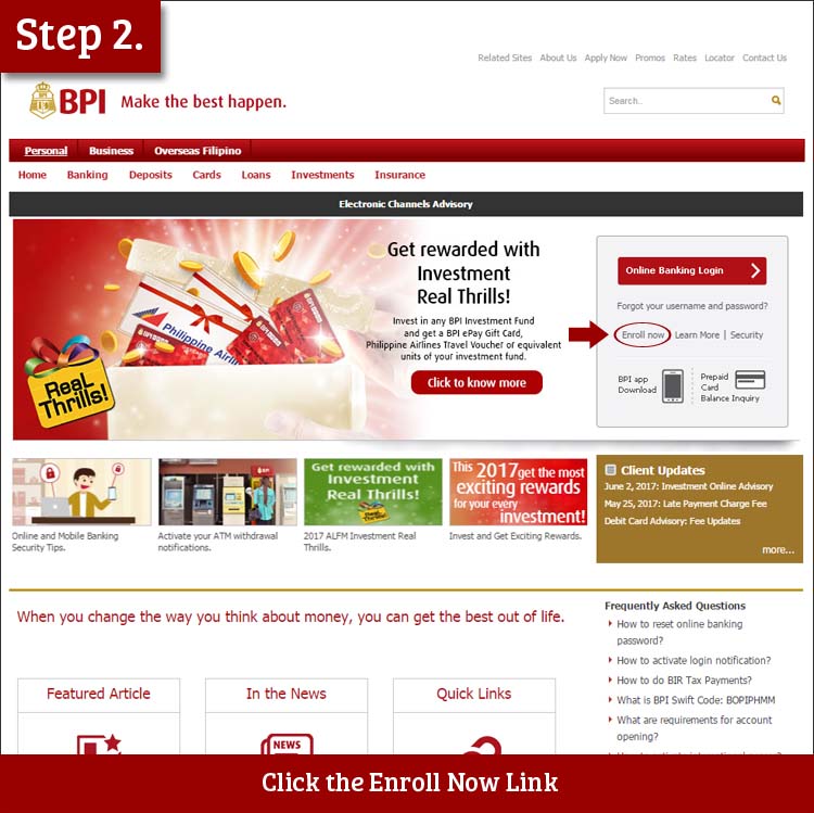 How to Register in BPI Online Banking: 6 Steps - Useful Wall