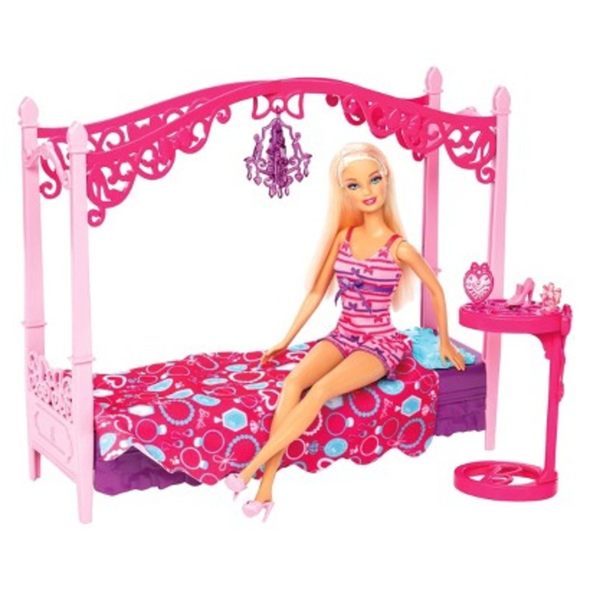 While her skin and outfit are very light. DIY and Better Barbie Dollhouses and Furniture | hubpages