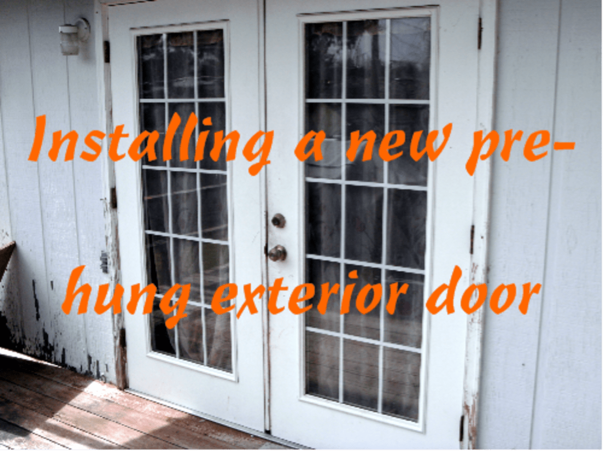 How to install a prehung interior door with jamb switch · step 1: How to Install a Prehung Door: Replacing an Exterior Door
