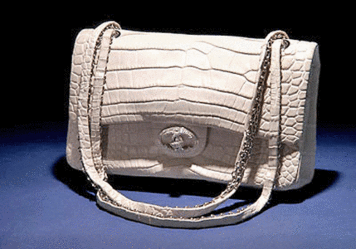 The chanel diamond forever classic bag is crafted from fine crocodile leather and adorned with 334 diamonds totalling 3.65 carats. Top Ten Most Expensive Women's Handbags | HubPages