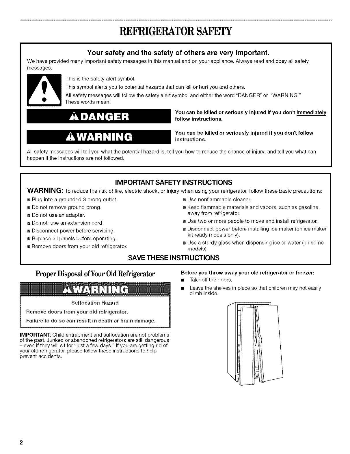 User manuals, whirlpool refrigerator operating guides and service manuals. Whirlpool Bottom Mount Refrigerator Manual L0408215