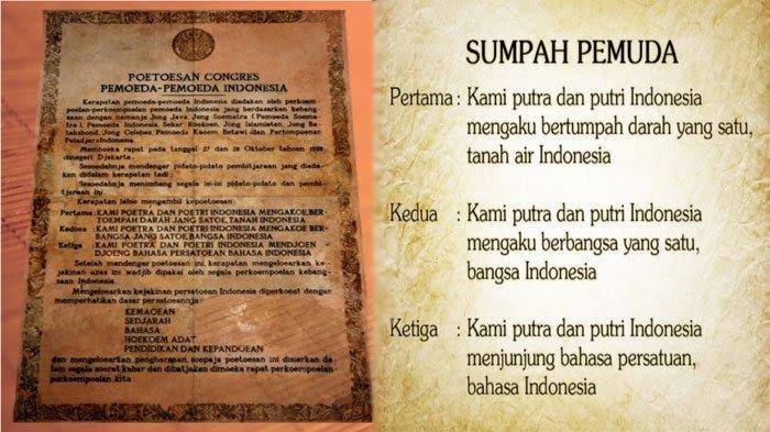 Sejarah Dan Makna Sumpah Pemuda - Utustoria