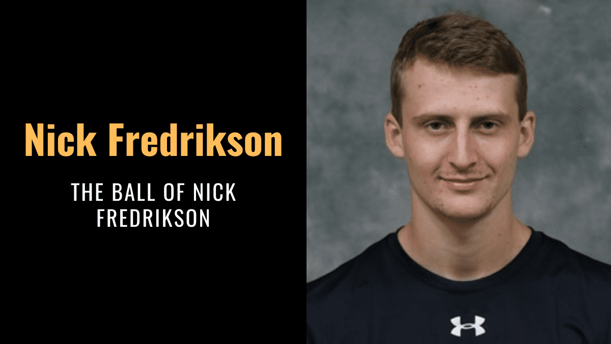 The ballad of Nick Fredrikson
