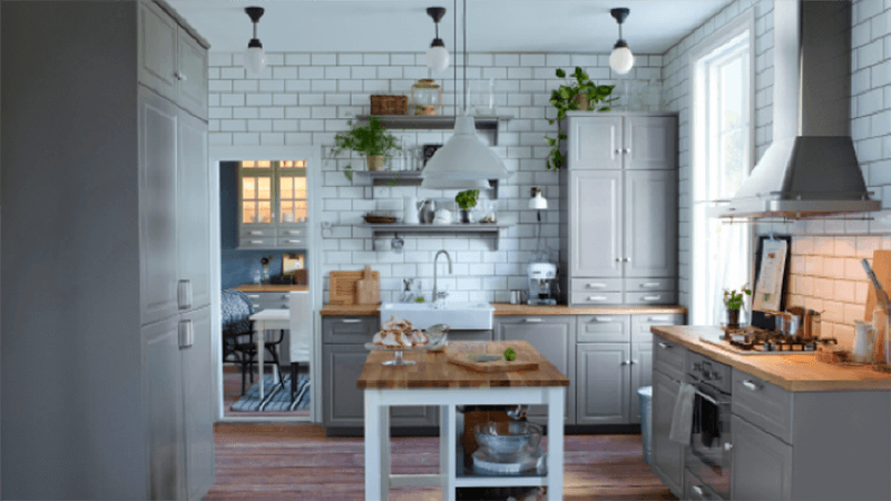 Los textiles también son importantes en la cocina estilo provenzal se pueden usar bonitos detalles como cortinas de colores claros y en algodón. Vadecompras