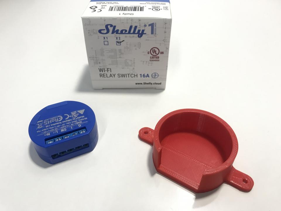 Shelly 1Pm - SHELLY 1 & 1PM - Wall Mount Stand | NightFire Electronics LLC