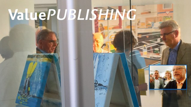 Valueartcom Gisela Ruth Hier Und Anderswo Malerei Und Kollagen Valuetrendradar