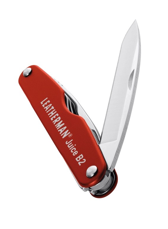 The Juice B2 has a smooth edge blade of 6.5cm compliant with most regulations