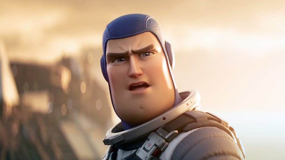 The movie that andy saw that made him want a buzz lightyear toy? Pixar S Lightyear Disappoints In Opening Jurassic Stays No 1 Variety