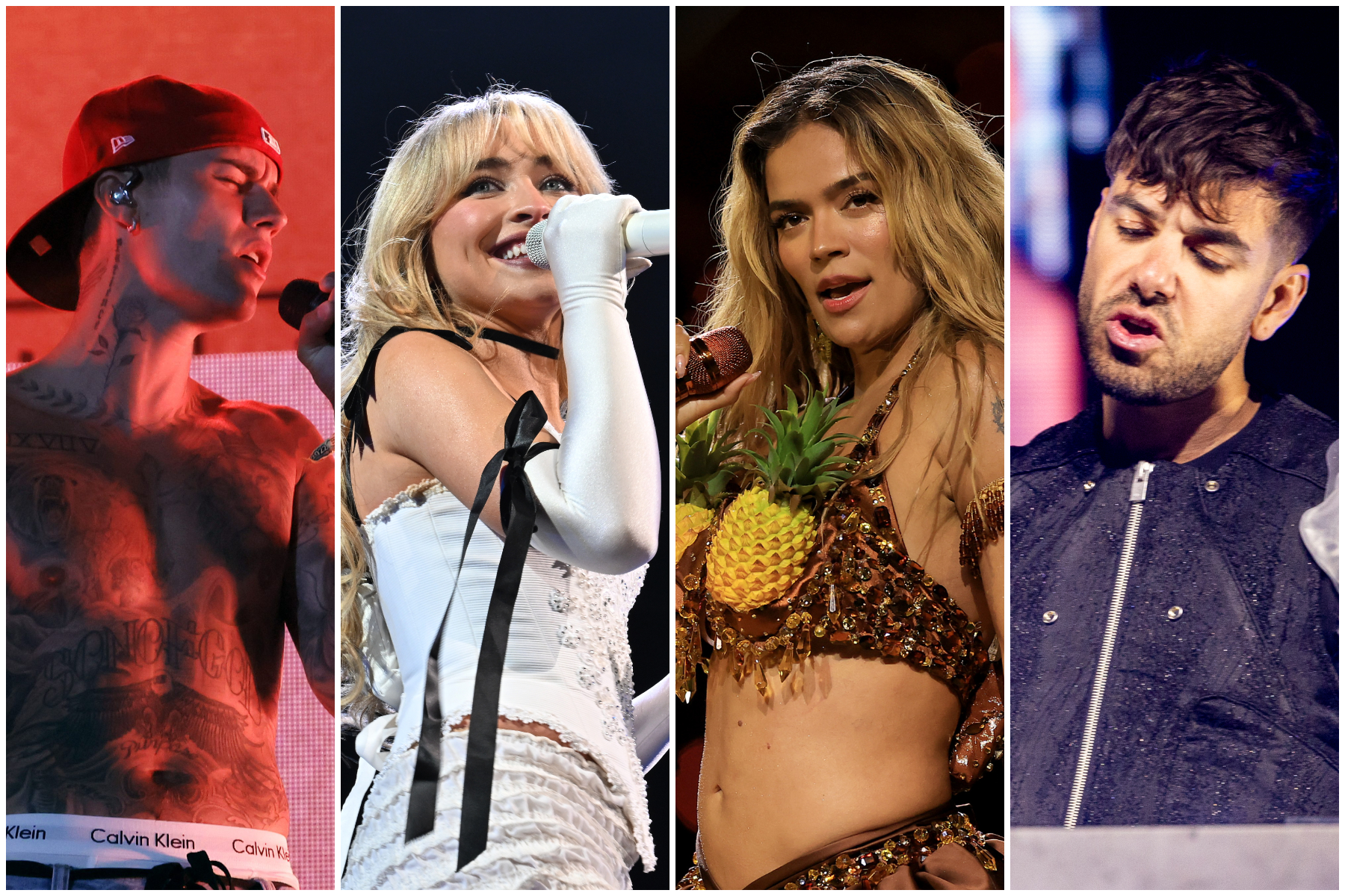 Coachella Headliners 2026: Justin Bieber, Sabrina Carpenter, Karol G and Anyma