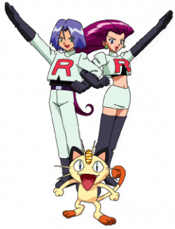 Jessie and james appear in the sky in their meowth balloon, and if you're lucky enough to spot them, you'll have to battle them both, one after . A Equipe Rocket - VilÃµes bonzinhos?