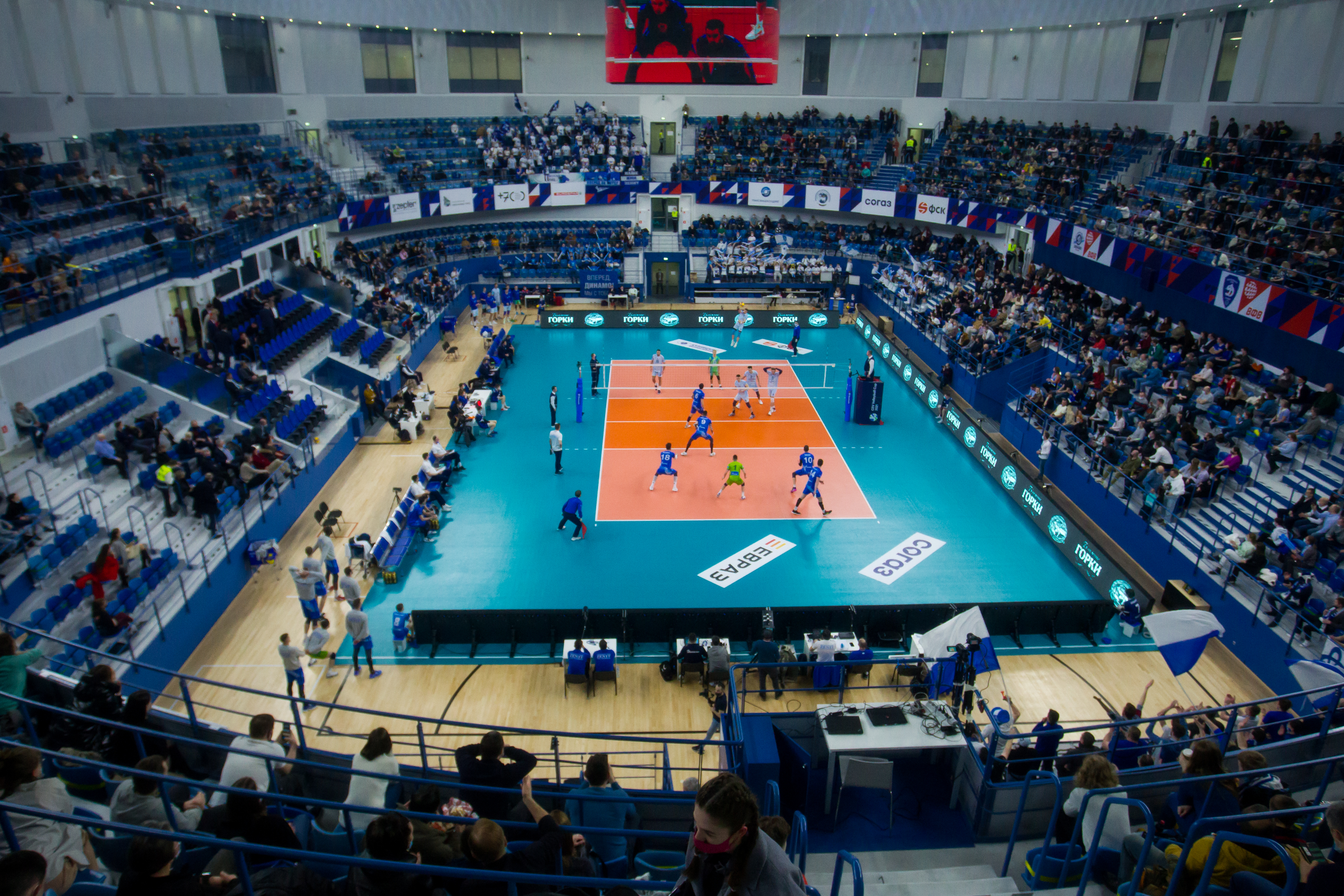 Анонс и стартовые составы команд. Glavnaya Volejbolnyj Klub Dinamo Moskva