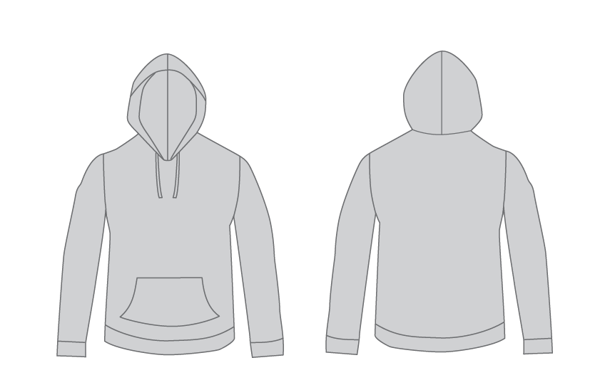 Black sweatshirt, white urban wearing hoodie and realistic clothes template 3d sweatshirts with hoodie . Hoodie Mockup Vector At Vectorified Com Collection Of Hoodie Mockup Vector Free For Personal Use