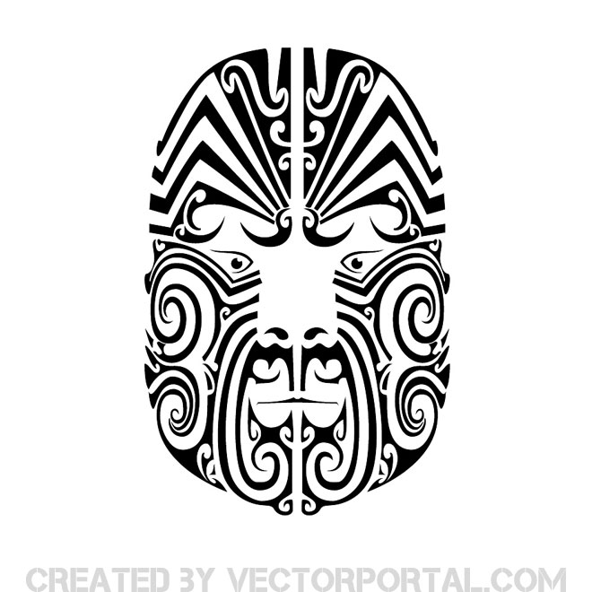 Maori Gezicht Vectorafbeelding 660_x_660_jpg