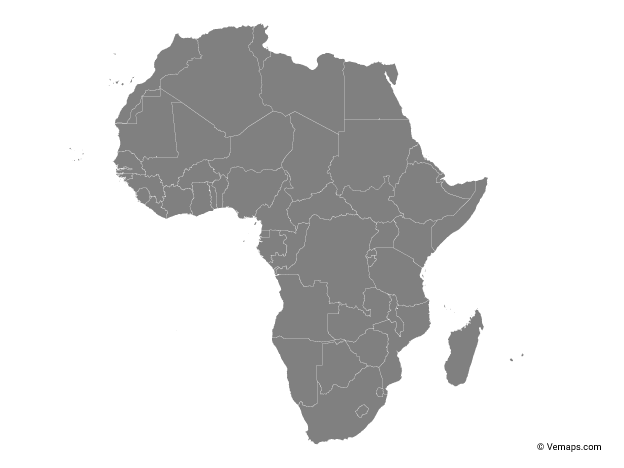 34 africa map outline png. Grey Map Of Africa Free Vector Maps