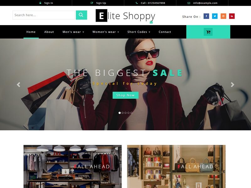 53 ecommerce website templates ; 20 Best Free Ecommerce Html Website Templates Of 2022