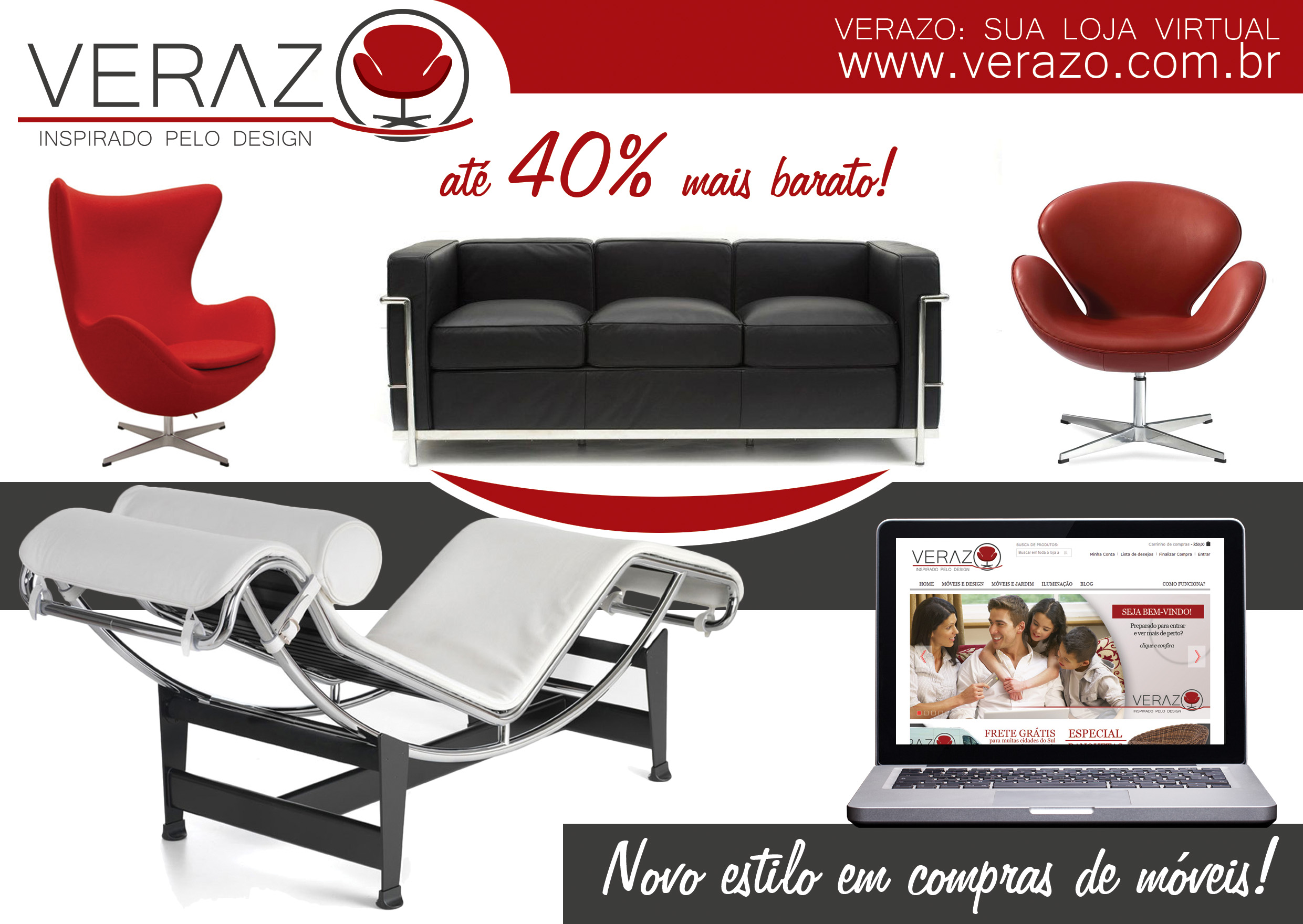 Verazo Loja Virtual Oferece Moveis Inspirados Em Icones Do Design Verazo