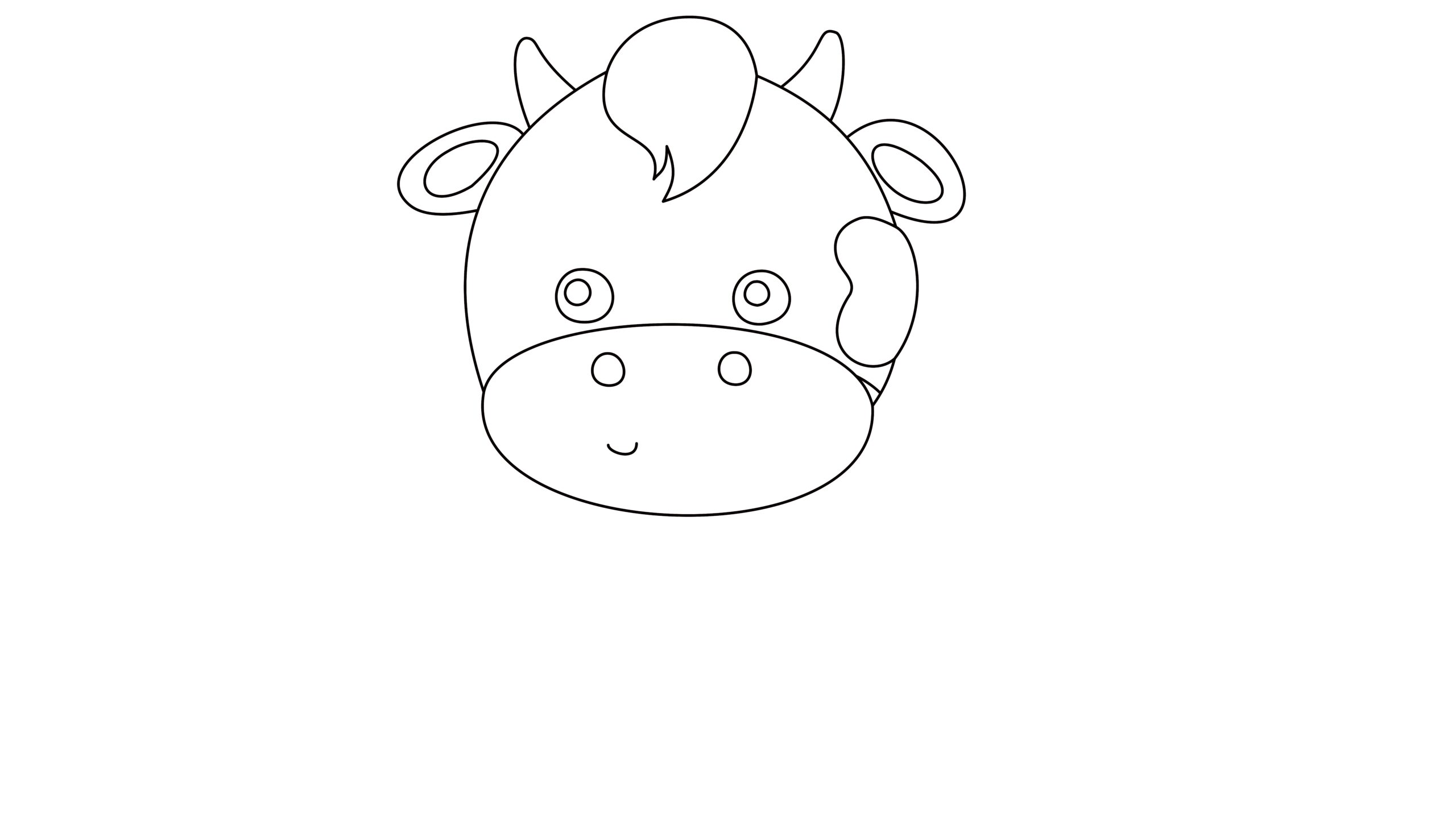 This project is meant for younger artists, but still fun for the older artists!email a photo of you. How To Draw A Cow In 8 Easy Steps Instructions For Kids