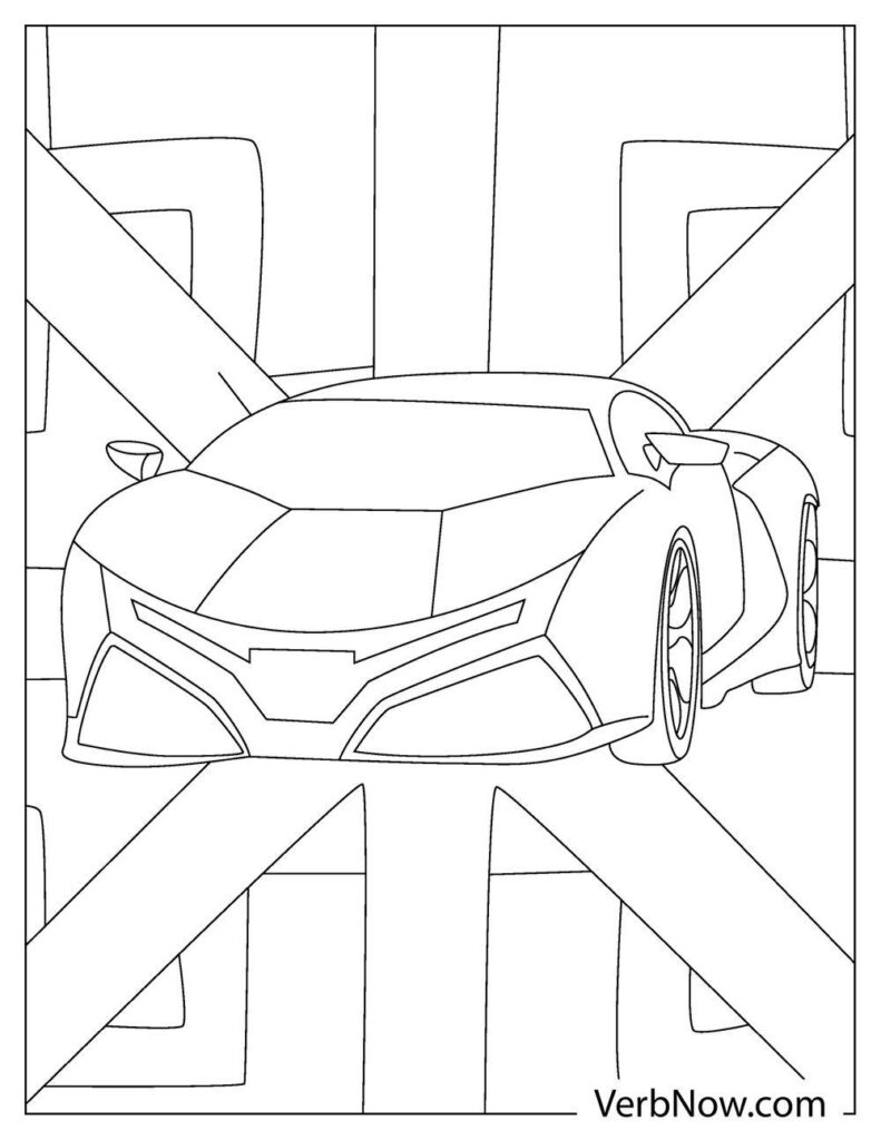 free lamborghini coloring pages book for download printable pdf verbnow
