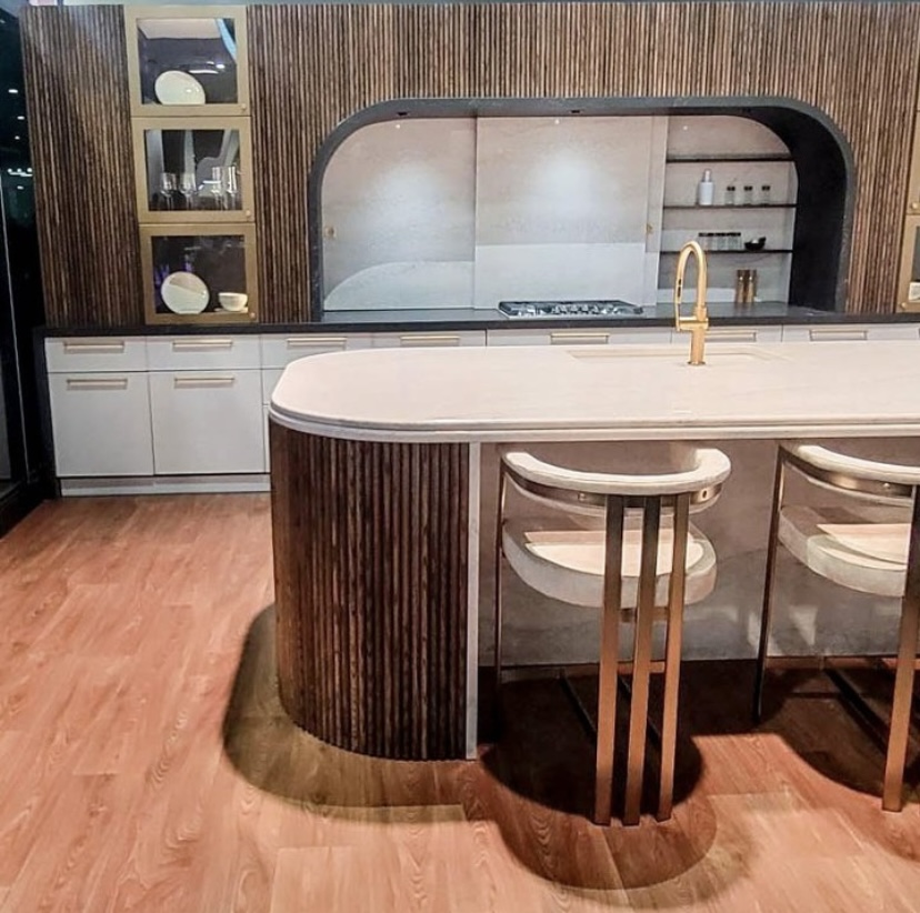 KBIS 2024 soft curves kitchen
