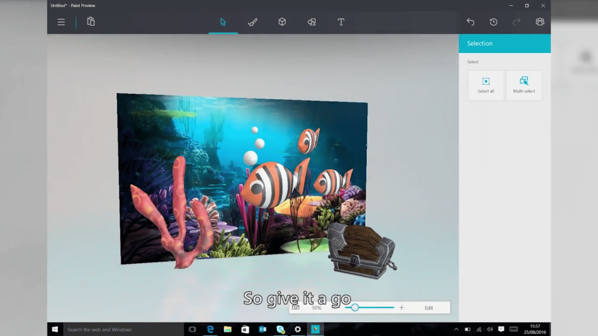 Ahora Podras Dibujar En 3d Con La Nueva Actualizacion De Paint Vgezone