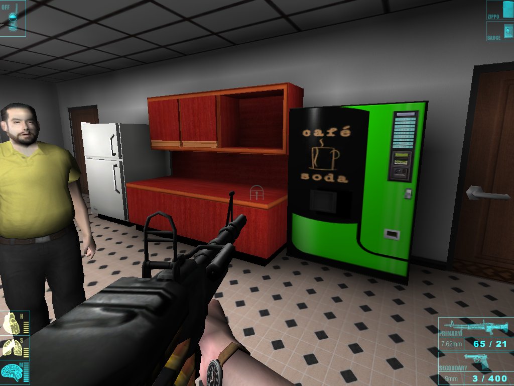 Some games just live on. Die Hard Series The Video Game Soda Machine Project