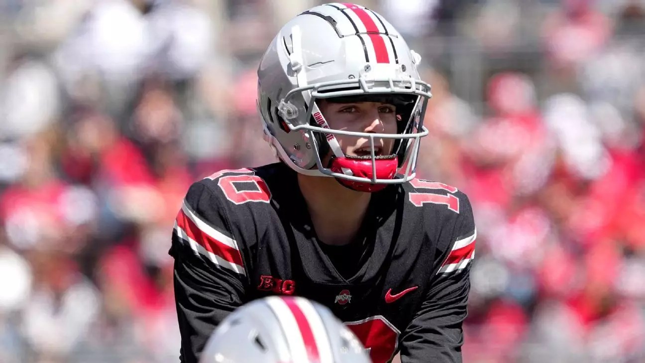 The Illusion of Confidence: Ohio State’s Questionable Trust in Its Quarterback Future