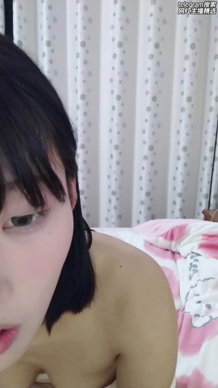 #直播 短发美少女