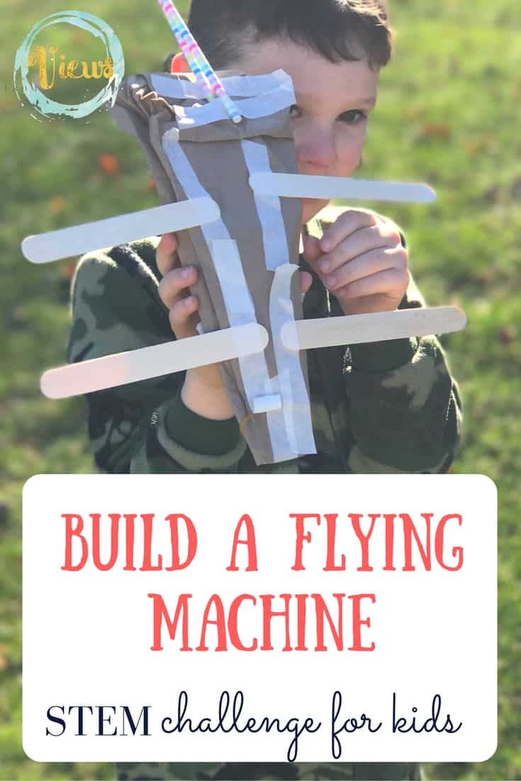 Sure, family is around, the house is bustling, but there are also many moments where you can sneak off to a couch somewher. This flying machine STEM challenge is such a fun way for