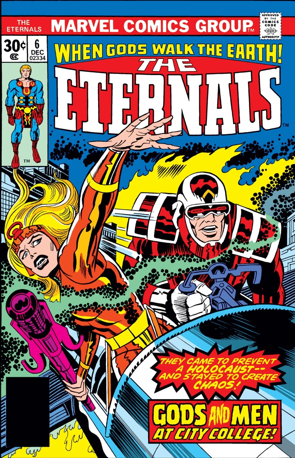 The Eternals Comics Characters - Eternals Vol 1 6 | Marvel Database | FANDOM powered by Wikia