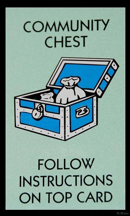 (optional) read deathbrand.find the treasure map.; Community Chest | Monopoly Wiki | Fandom