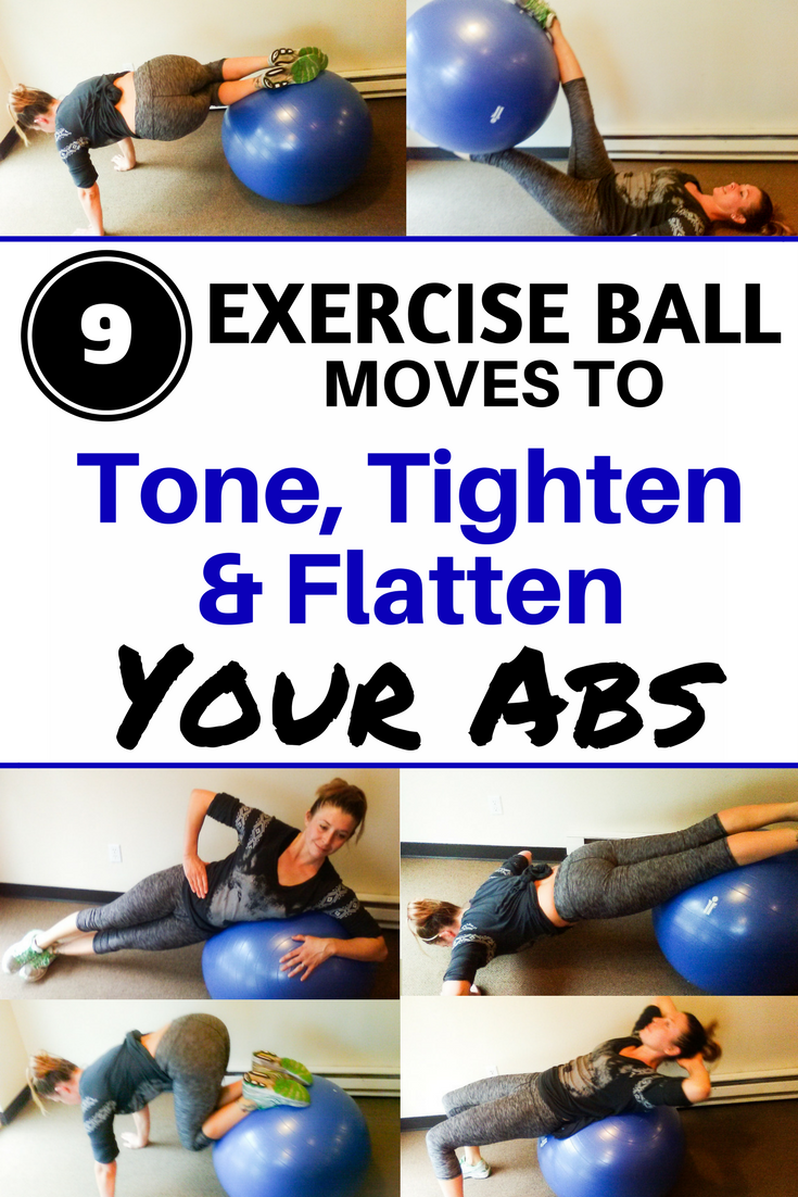 exercise ball core workout