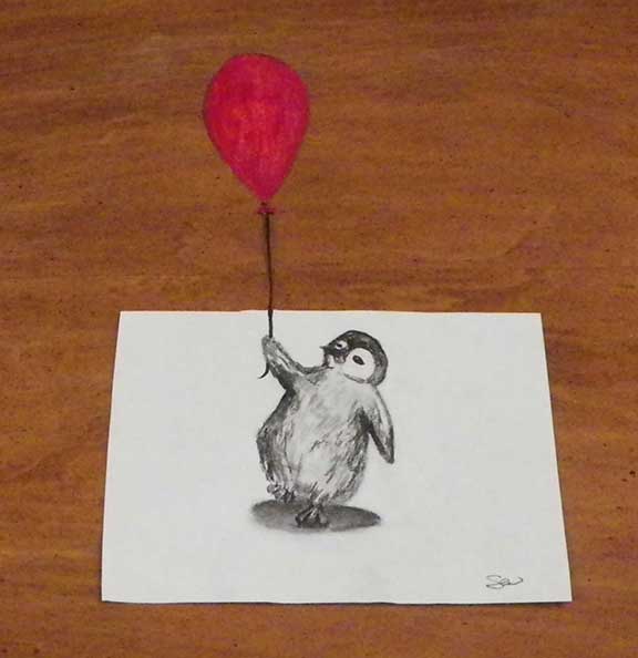 Anamorphosis, in the visual arts, an ingenious perspective technique that gives a distorted image of the subject represented in a picture when seen from the . Anamorphic Drawings Vine Branch Studio