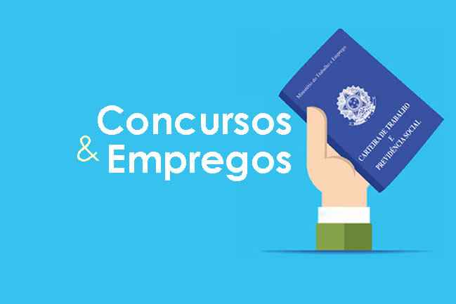 concursos e oportunidades de emprego