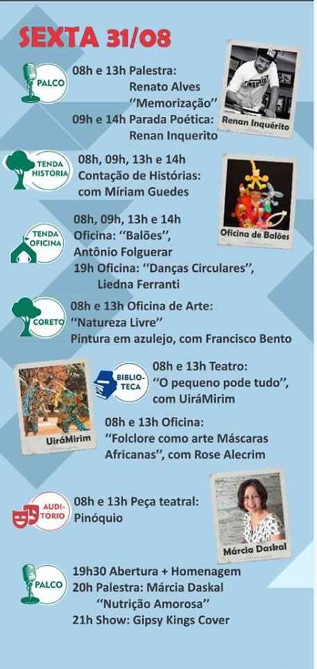 programação 11ª Feira do Livro de São Joaquim da Barra,Feira do Livro de São Joaquim da Barra,Feira do Livro de São Joaquim da Barra 2018,11ª Feira do Livro de São Joaquim da Barra