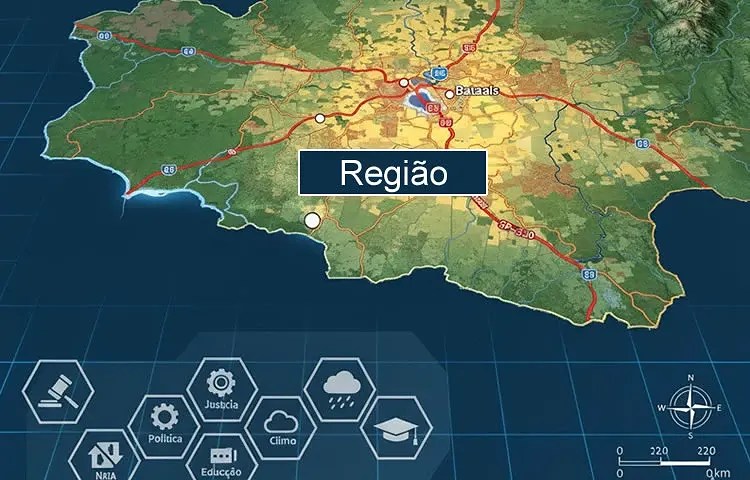destaques da região