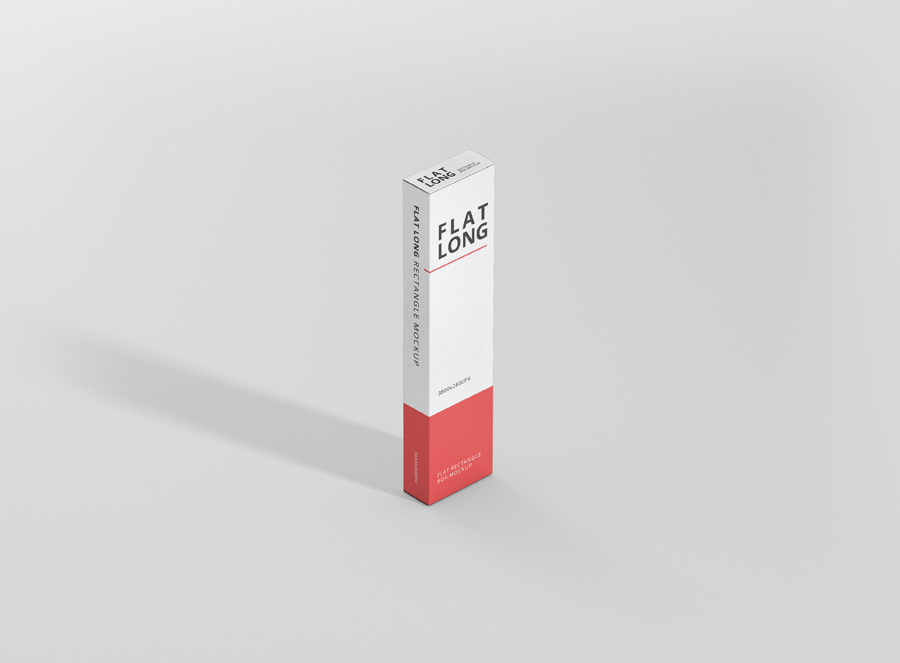 ✓ free for commercial use ✓ high quality images. Box Mockup Flat Long Rectangle Premium And Free Mockups
